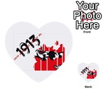 delta sigma theta - som Multi-purpose Cards (Heart)