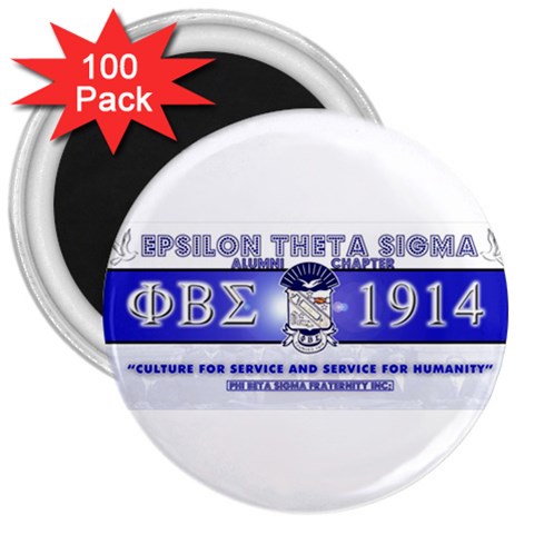 BANNER_for_chapter_alumni CARL D GREENE 3  Magnet (100 pack) from ArtsNow.com Front