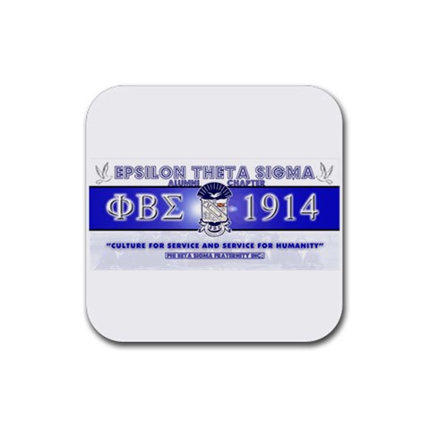 BANNER_for_chapter_alumni CARL D GREENE Rubber Coaster (Square) from ArtsNow.com Front