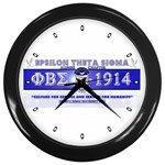 BANNER_for_chapter_alumni CARL D GREENE Wall Clock (Black)