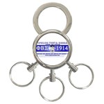 BANNER_for_chapter_alumni CARL D GREENE 3-Ring Key Chain