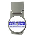 BANNER_for_chapter_alumni CARL D GREENE Money Clip (Round)