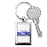 BANNER_for_chapter_alumni CARL D GREENE Key Chain (Rectangle)