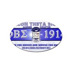 BANNER_for_chapter_alumni CARL D GREENE Sticker Oval (100 pack)