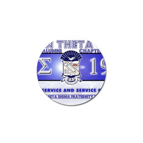 BANNER_for_chapter_alumni CARL D GREENE Golf Ball Marker (4 pack) from ArtsNow.com Front