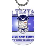 BANNER_for_chapter_alumni CARL D GREENE Dog Tag (Two Sides)