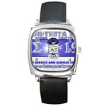 BANNER_for_chapter_alumni CARL D GREENE Square Metal Watch