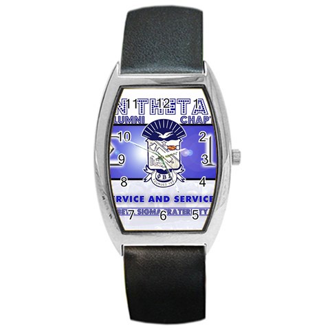 BANNER_for_chapter_alumni CARL D GREENE Barrel Style Metal Watch from ArtsNow.com Front