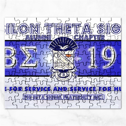BANNER_for_chapter_alumni CARL D GREENE Jigsaw Puzzle (Rectangular) from ArtsNow.com Front