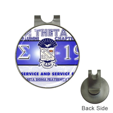 BANNER_for_chapter_alumni CARL D GREENE Golf Ball Marker Hat Clip from ArtsNow.com Front