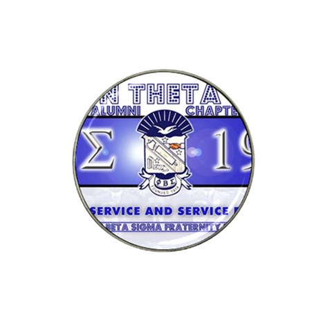 BANNER_for_chapter_alumni CARL D GREENE Hat Clip Ball Marker from ArtsNow.com Front