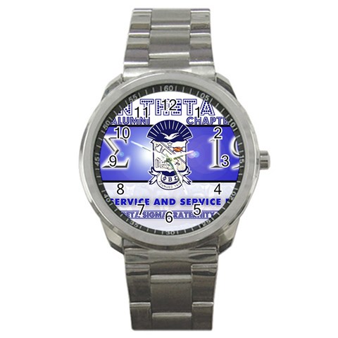 BANNER_for_chapter_alumni CARL D GREENE Sport Metal Watch from ArtsNow.com Front