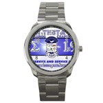 BANNER_for_chapter_alumni CARL D GREENE Sport Metal Watch