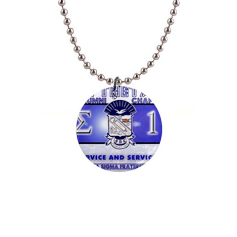 BANNER_for_chapter_alumni CARL D GREENE 1  Button Necklace from ArtsNow.com Front