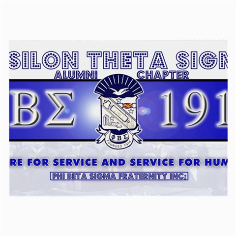 BANNER_for_chapter_alumni CARL D GREENE Glasses Cloth (Large) from ArtsNow.com Front
