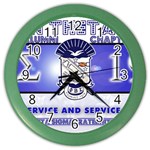 BANNER_for_chapter_alumni CARL D GREENE Color Wall Clock