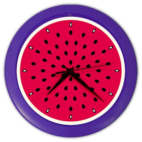 Cesign0030 Color Wall Clock from ArtsNow.com Front