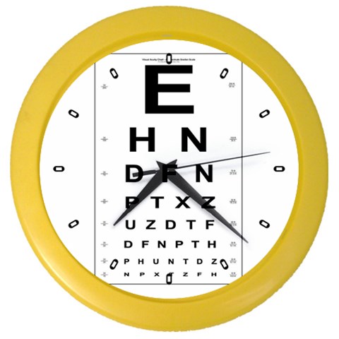 Design0540 Color Wall Clock from ArtsNow.com Front