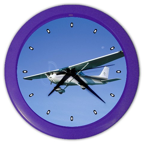 Design0642 Color Wall Clock from ArtsNow.com Front