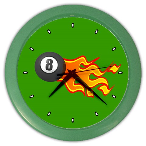 Design0894 Color Wall Clock from ArtsNow.com Front