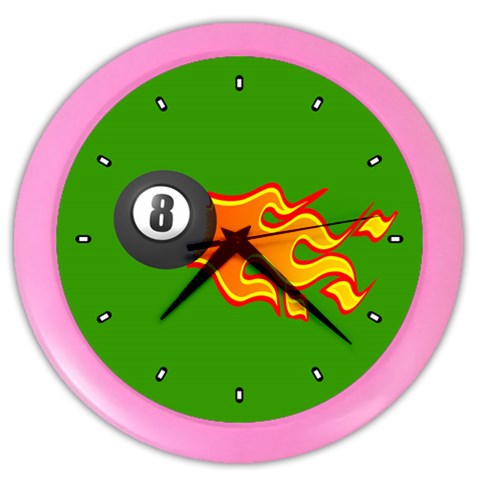 Design0894 Color Wall Clock from ArtsNow.com Front