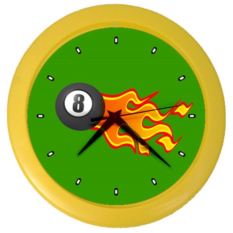 Design0894 Color Wall Clock from ArtsNow.com Front