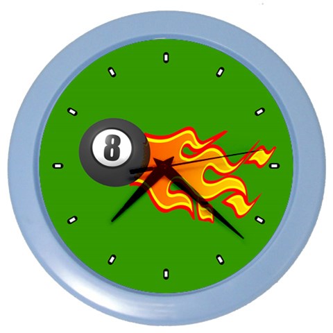 Design0894 Color Wall Clock from ArtsNow.com Front