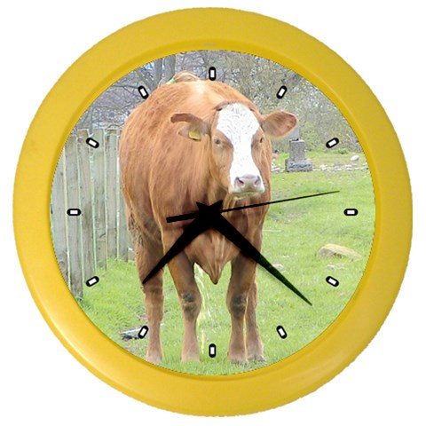 Eesign0012 Color Wall Clock from ArtsNow.com Front