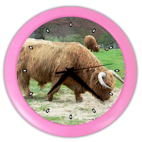 Eesign0016 Color Wall Clock from ArtsNow.com Front