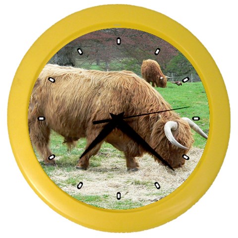 Eesign0016 Color Wall Clock from ArtsNow.com Front