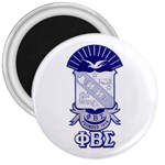 PHI_BETA_SIGMA_shield_w-letters_12 3  Magnet