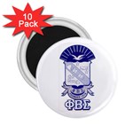 PHI_BETA_SIGMA_shield_w-letters_12 2.25  Magnet (10 pack)