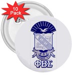 PHI_BETA_SIGMA_shield_w-letters_12 3  Button (10 pack)