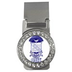 PHI_BETA_SIGMA_shield_w-letters_12 Money Clip (CZ)