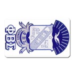 PHI_BETA_SIGMA_shield_w-letters_12 Magnet (Rectangular)