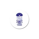 PHI_BETA_SIGMA_shield_w-letters_12 Golf Ball Marker (4 pack)