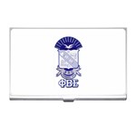 PHI_BETA_SIGMA_shield_w-letters_12 Business Card Holder