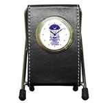 PHI_BETA_SIGMA_shield_w-letters_12 Pen Holder Desk Clock