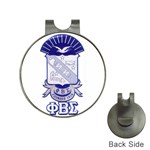PHI_BETA_SIGMA_shield_w-letters_12 Golf Ball Marker Hat Clip