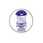 PHI_BETA_SIGMA_shield_w-letters_12 Hat Clip Ball Marker (10 pack)