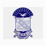 PHI_BETA_SIGMA_shield_w-letters_12 Glasses Cloth (Small, Two Sides)