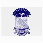 PHI_BETA_SIGMA_shield_w-letters_12 Glasses Cloth (Large, Two Sides)