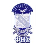 PHI_BETA_SIGMA_shield_w-letters_12 Memory Card Reader (Rectangular)