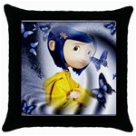 RKjf-13t-1 Throw Pillow Case (Black)