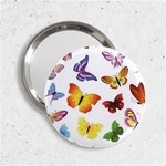 Bright Butterflies 2.25  Handbag Mirror