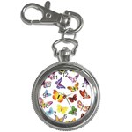 Bright Butterflies Key Chain Watch