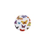 Bright Butterflies 2 1  Mini Button
