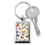 Bright Butterflies 2 Key Chain (Rectangle)