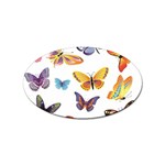Bright Butterflies 2 Sticker (Oval)