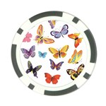 Bright Butterflies 2 Poker Chip Card Guard (10 pack)